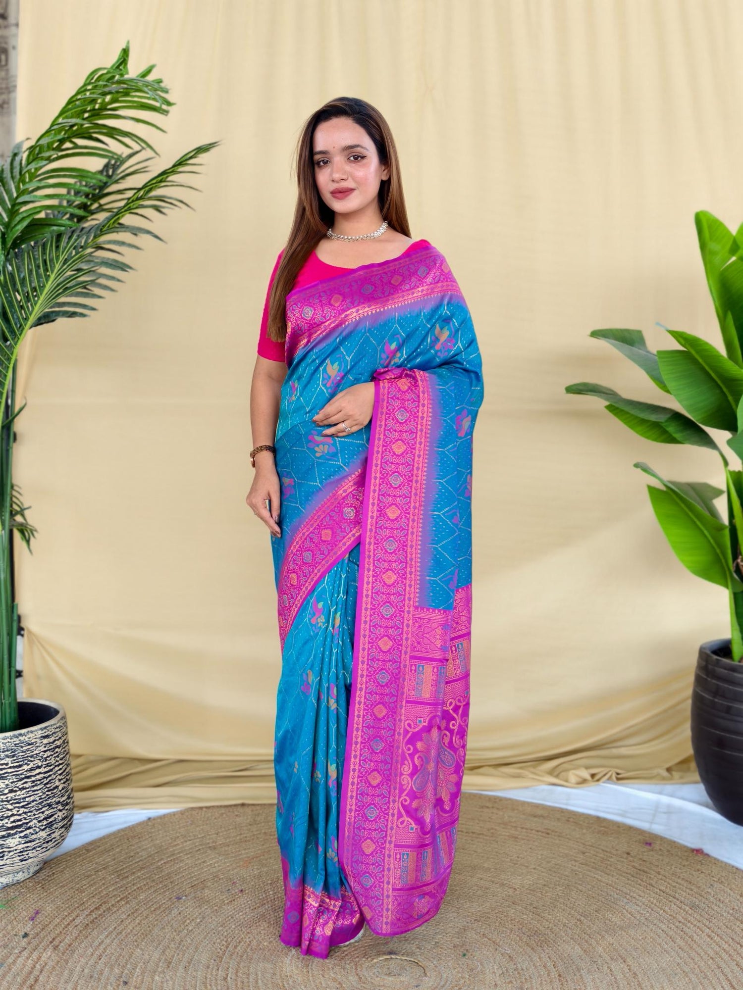 Pashmina Saree