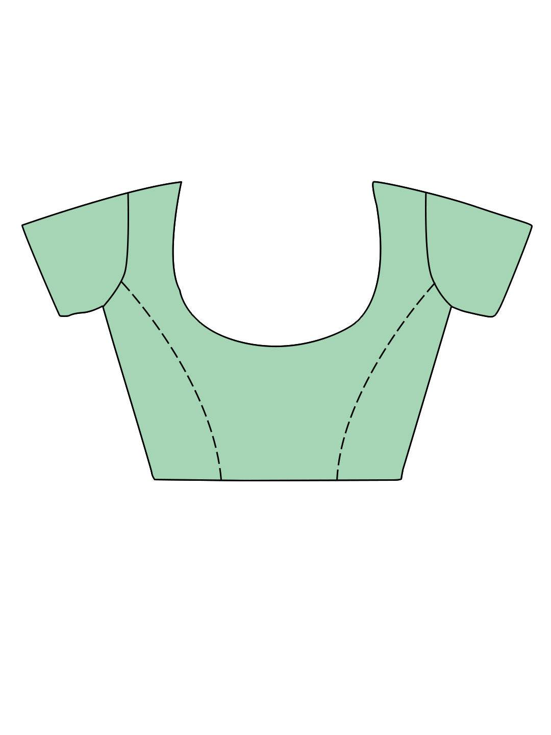 Mint Green Party Wear Linen Saree With Blouse Piece