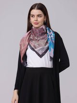 Abstract Pastel Patterned Scarf