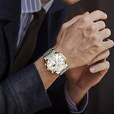 Olevs Analog Watch for Men (Model G2858GJ-JB)
