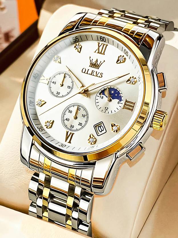 Olevs Analog Watch for Men (Model G2858GJ-JB)