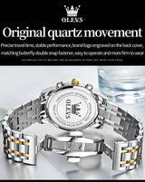 Olevs Analog Watch for Men (Model G2858GJ-JB)