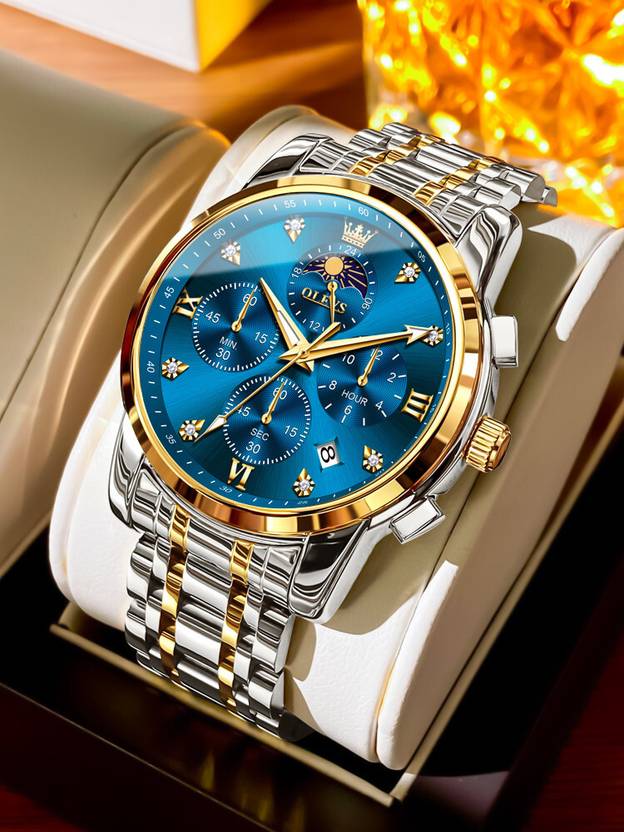 OLEVS Analog Watch  - For Men CIF-S-G3655GJ-JL