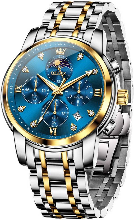 OLEVS Analog Watch  - For Men CIF-S-G3655GJ-JL