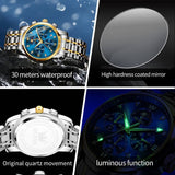 OLEVS Analog Watch  - For Men CIF-S-G3655GJ-JL