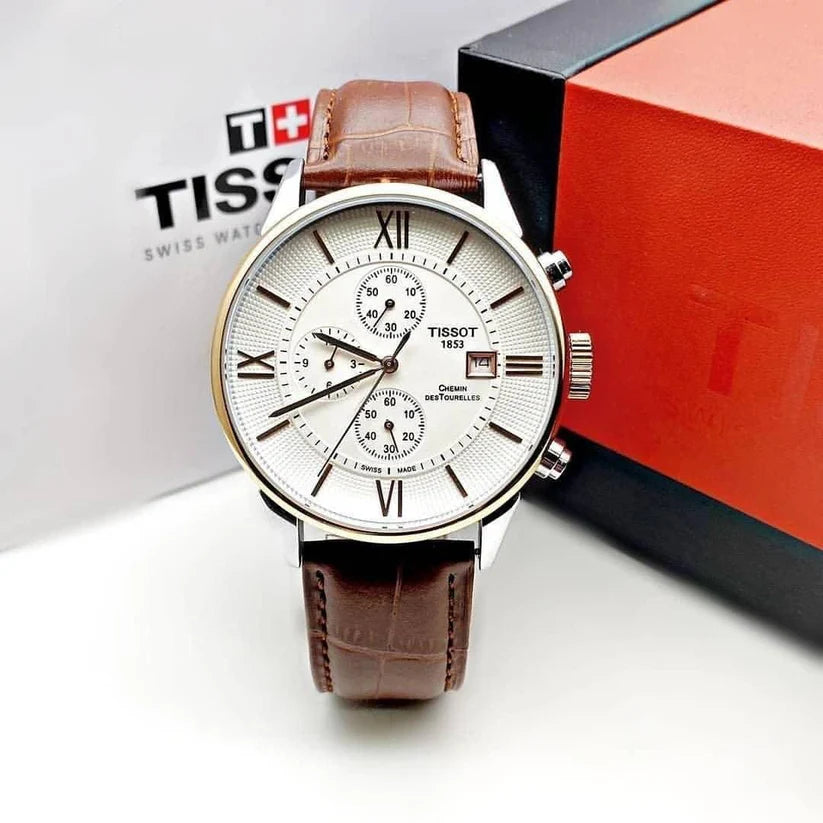 Tissot 1853 Men’s Brown & White