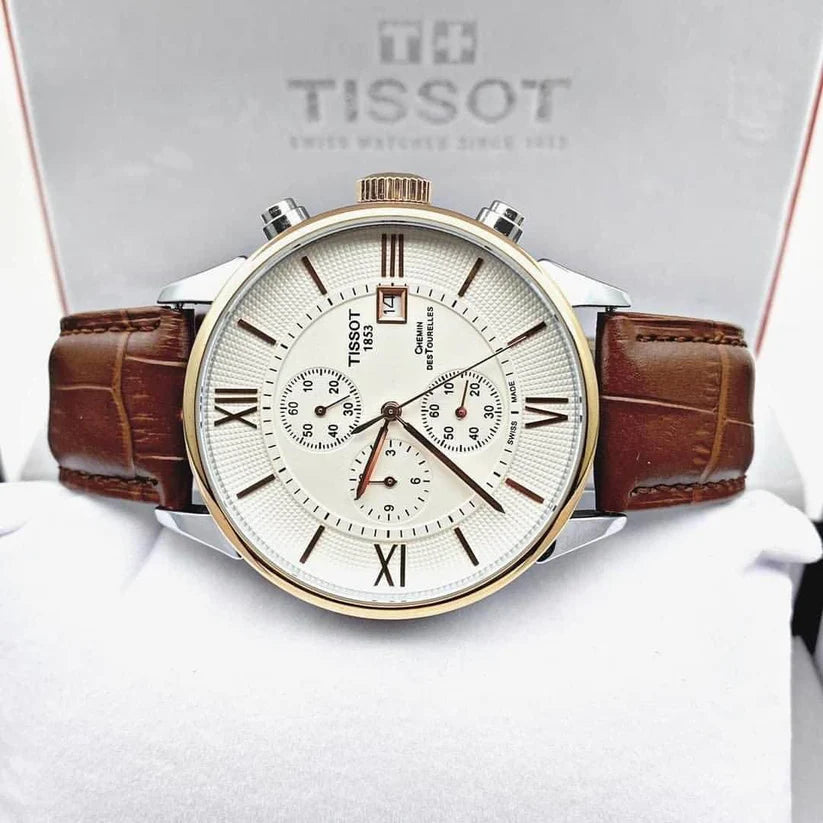 Tissot 1853 Men’s Brown & White