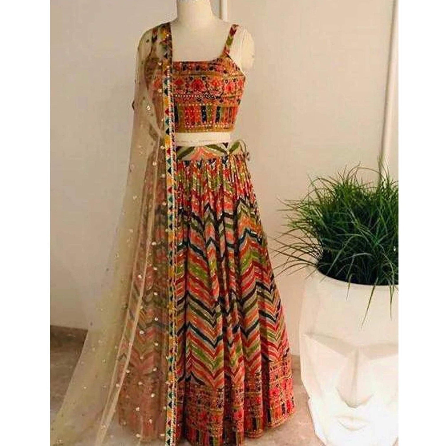 New Party wear Lehenga Choli with Dupatta