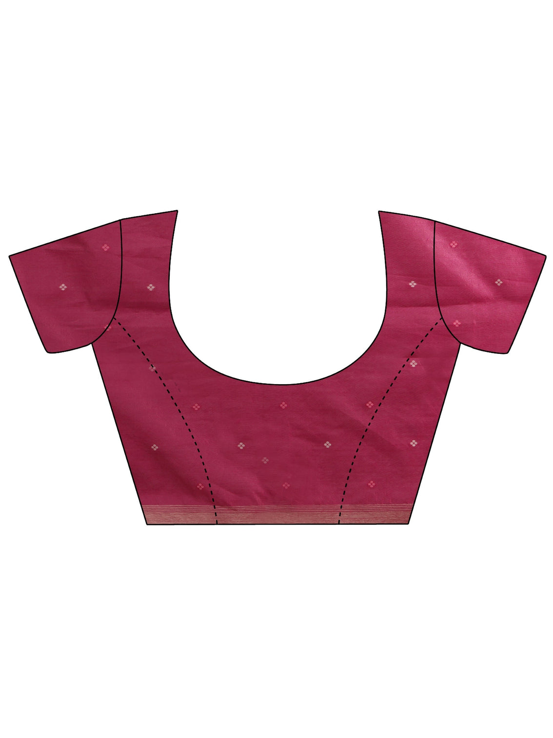 Mameraa Dusty Rose Pink Bandhani Silk Blend Saree