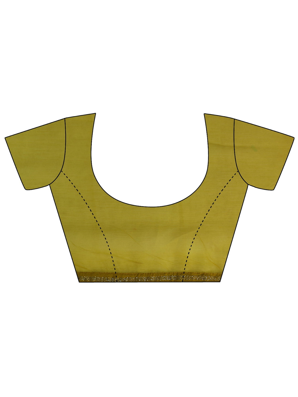 Mameraa Mustard Floral Embroidered Chiffon Saree