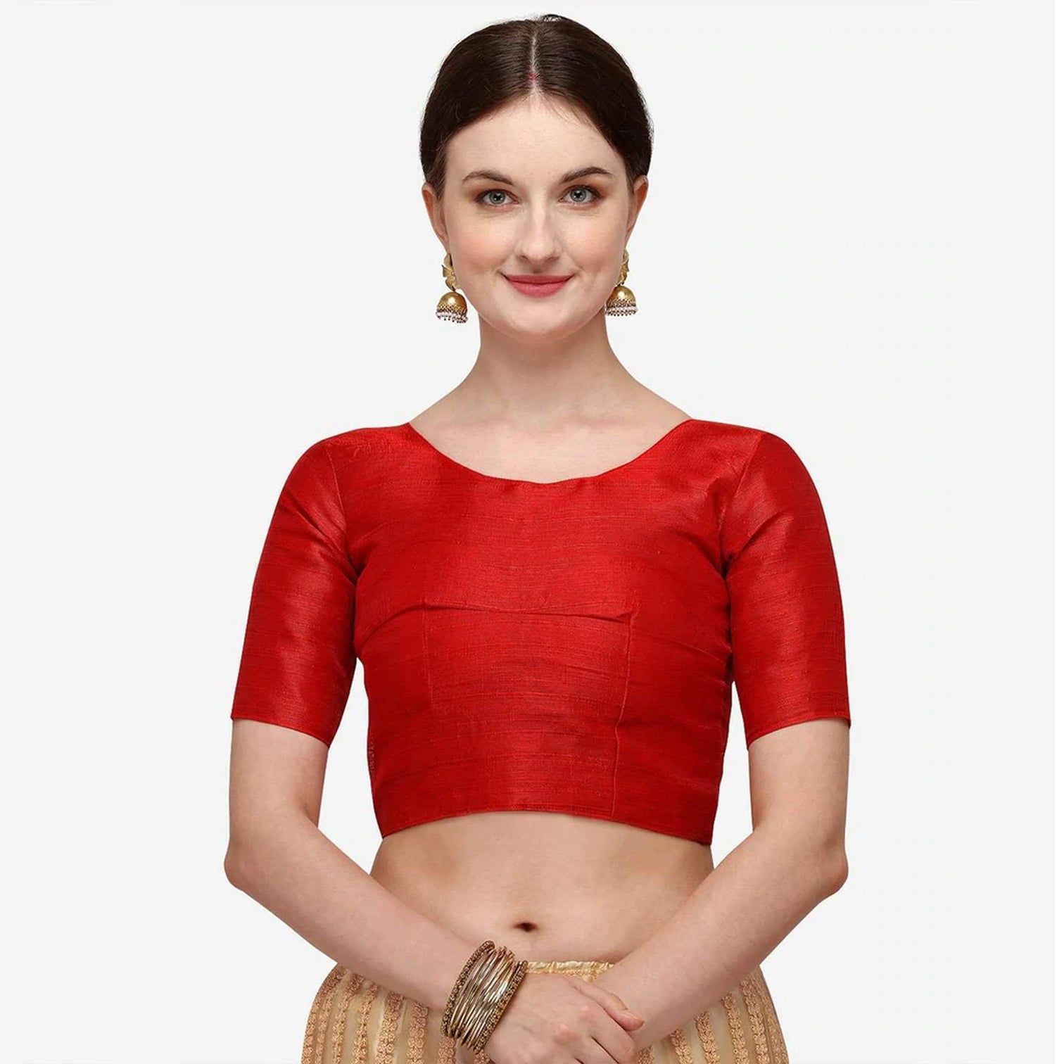Red Color Lehenga Choli with Heavy Embroidery Work and Net Dupatta