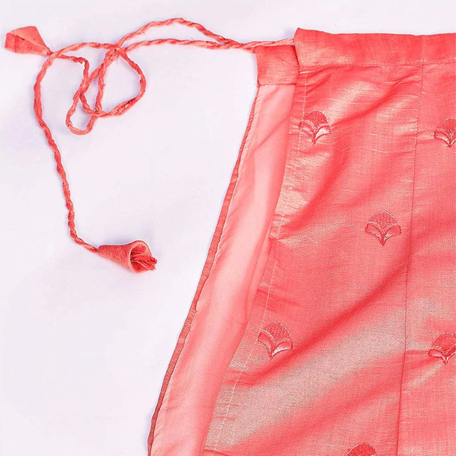Valentine Red Gota Pati and Zari Stich Without Can Can Work Lehenga choli