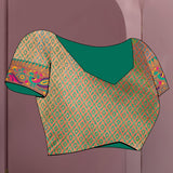 Yellow Original Meenakari Paithani Silk Zari Woven Saree