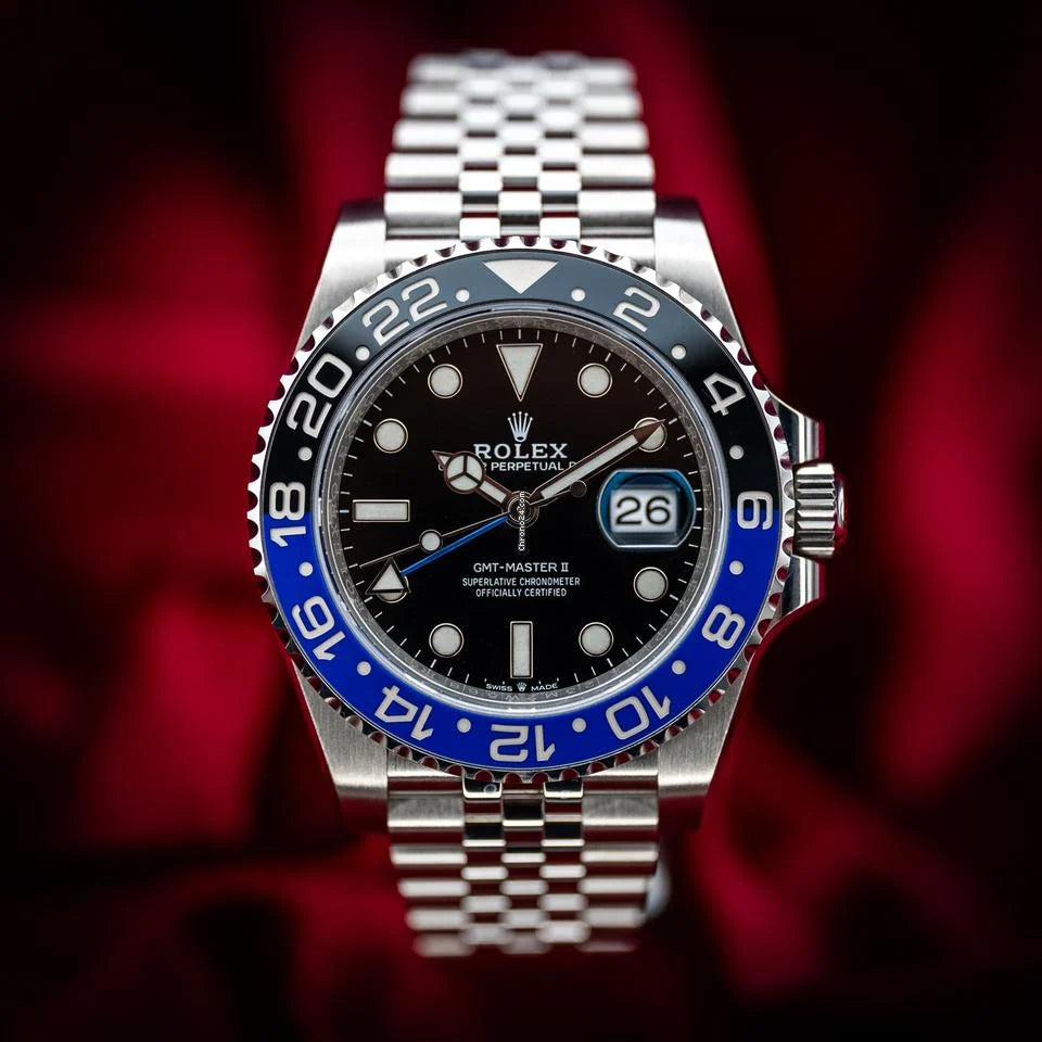 Rolex Gmt Master Ii 126710Blnr Batman Jubilee 40Mm Stainless Steel Blue And Black Ceramic Men’S Watch