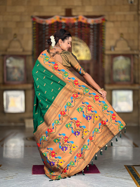 Premium Paithani Silk Saree for Women
