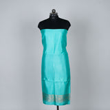 Teal Green Banarasi Handloom Luxury Suit set