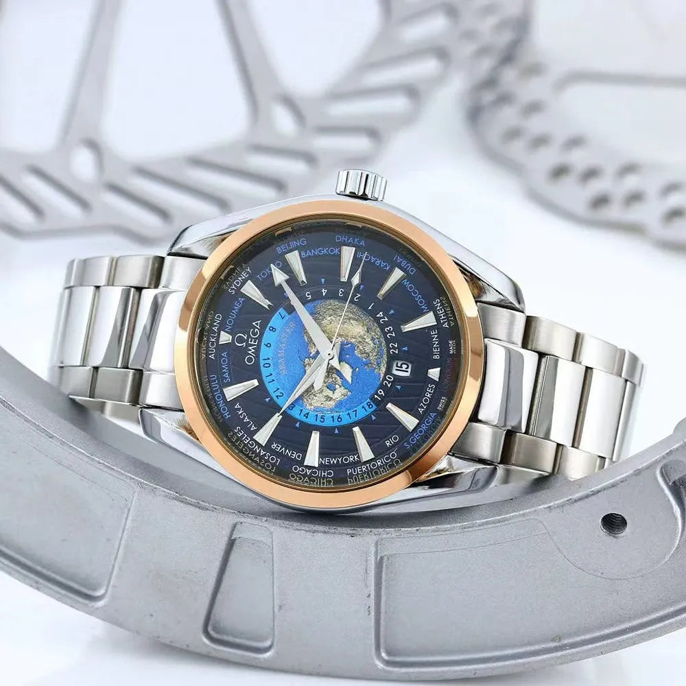 Classic Men Omega Seamaster Aqua Terra Watch