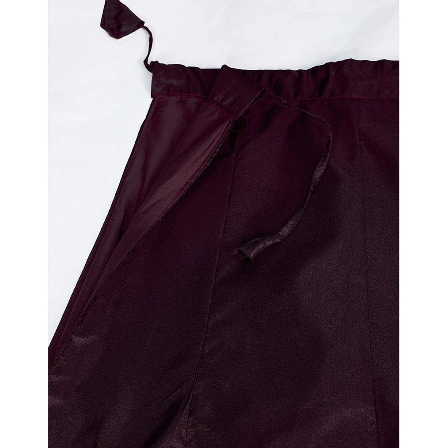 Purple Brown Gota Patti and Zari Stich Without can can work Lehenga choli