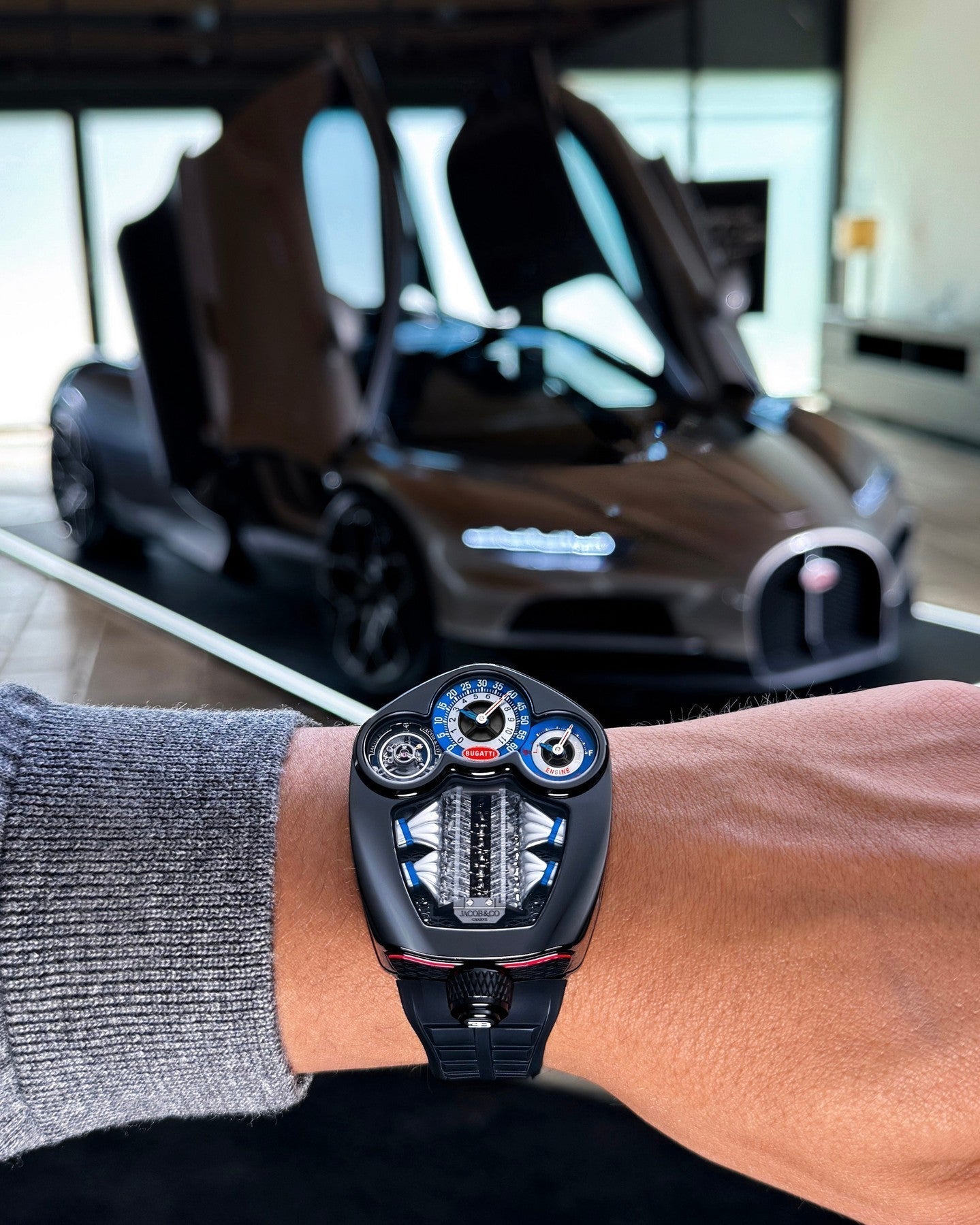 Branded Jacob & Co. Bugatti Tourbillon Watch