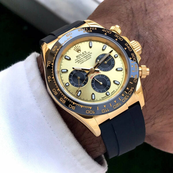 Rolex Daytona Cosmograph Gold Dial Men’s Watch