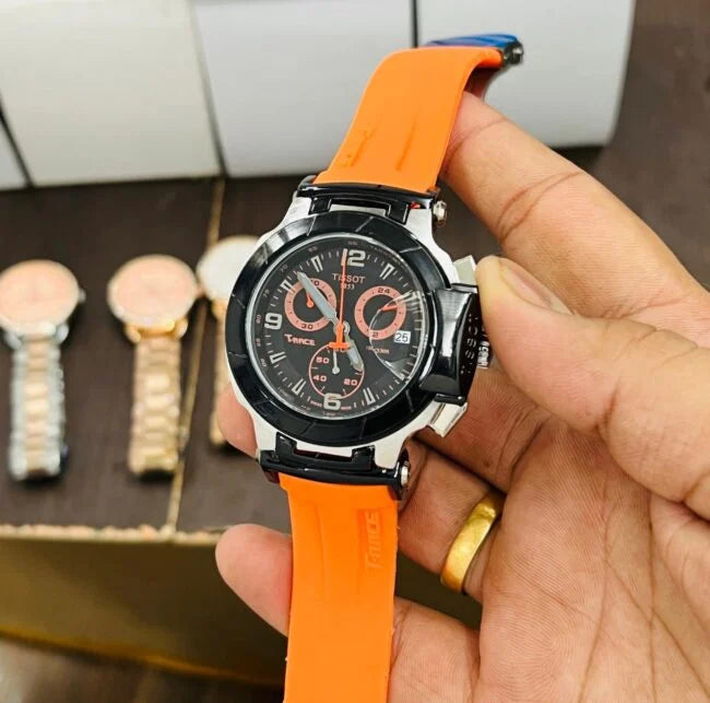 Tissot 1853 T Race Orange Watch