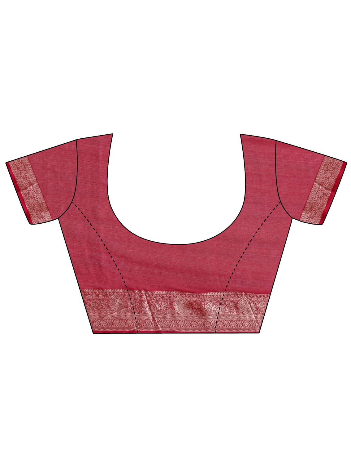 Mameraa Blue Pochampally Ikkat Chiffon Saree With Unstitched Blouse Piece