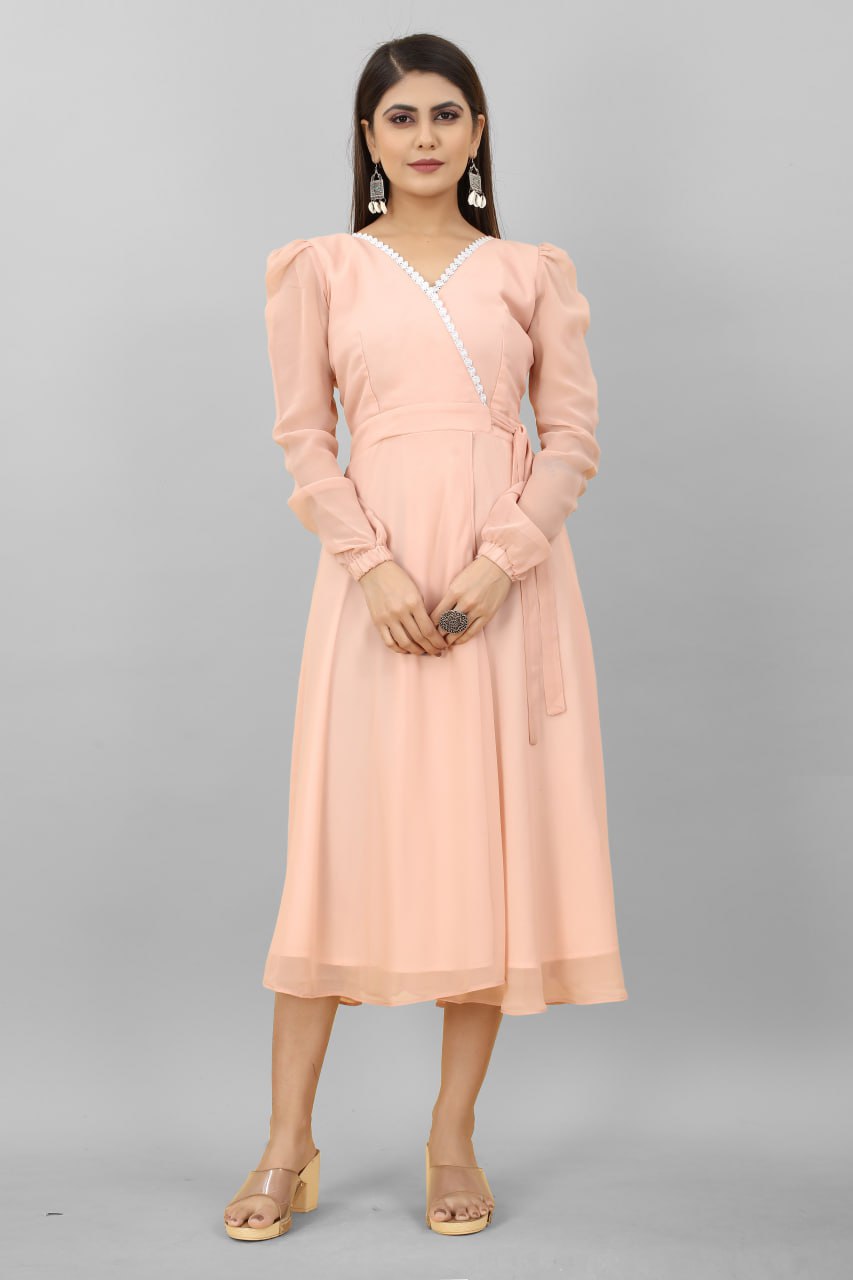 Women's Pink Maxi Dress