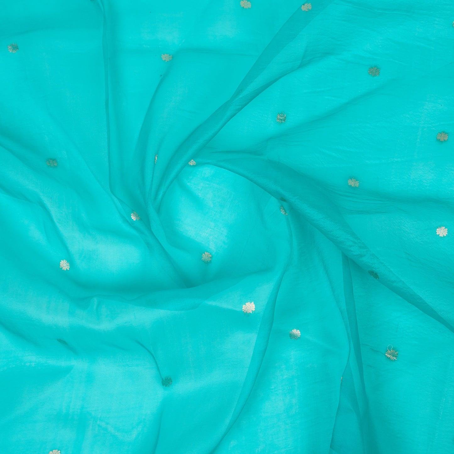 Yellow Banarasi Handloom Luxury Suit set contrast