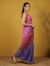 Fendy Satin Designer Saree with Gotapatti Work and Cutwork Piping Border Party Wedding Wear Saree