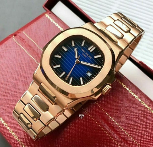 Trendy Patek Philippe Copper Black Watch