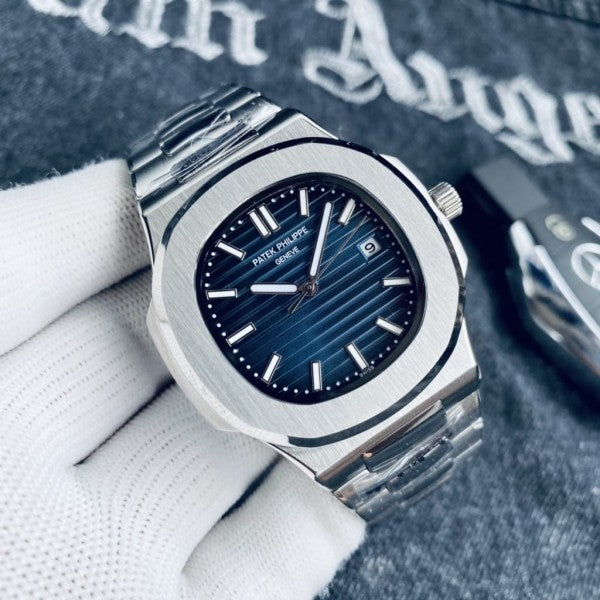 Trendy Patek Philippe Nautilus Blue Watch