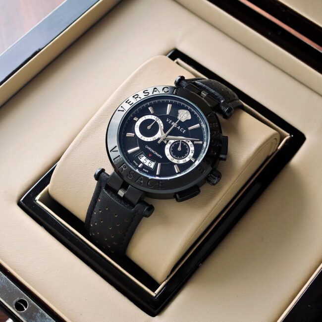 Versace Aion Chronograph Black Watch