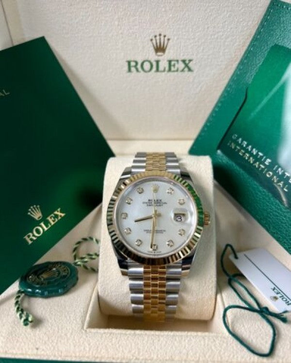 Classy Men's Rolex Watch With Stainless Steel Belt