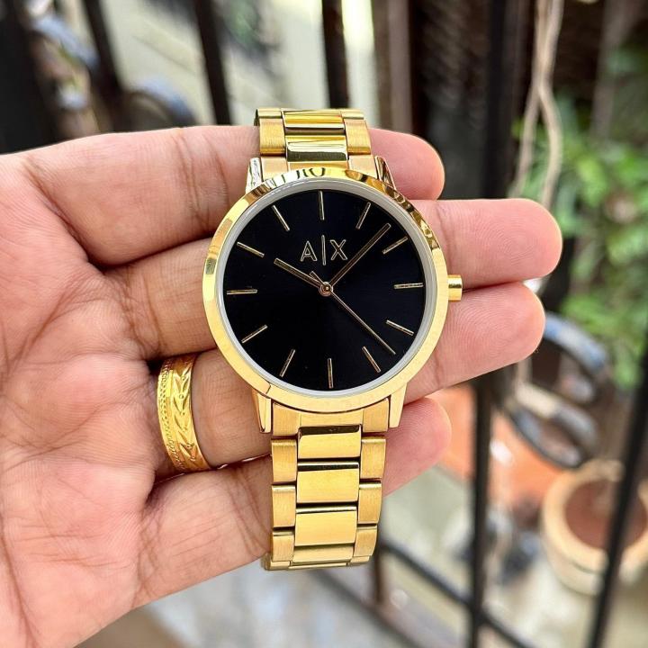 Arman i Exchange Classic Gold/ Black Watch
