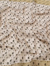 Floral Elegance Exclusive Pure Linen Saree