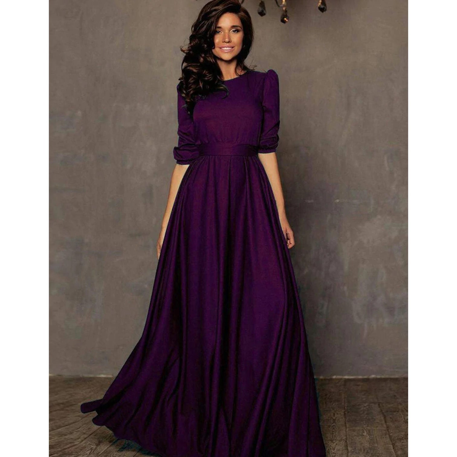 Designer Tapeta Silk Floor Length Dress