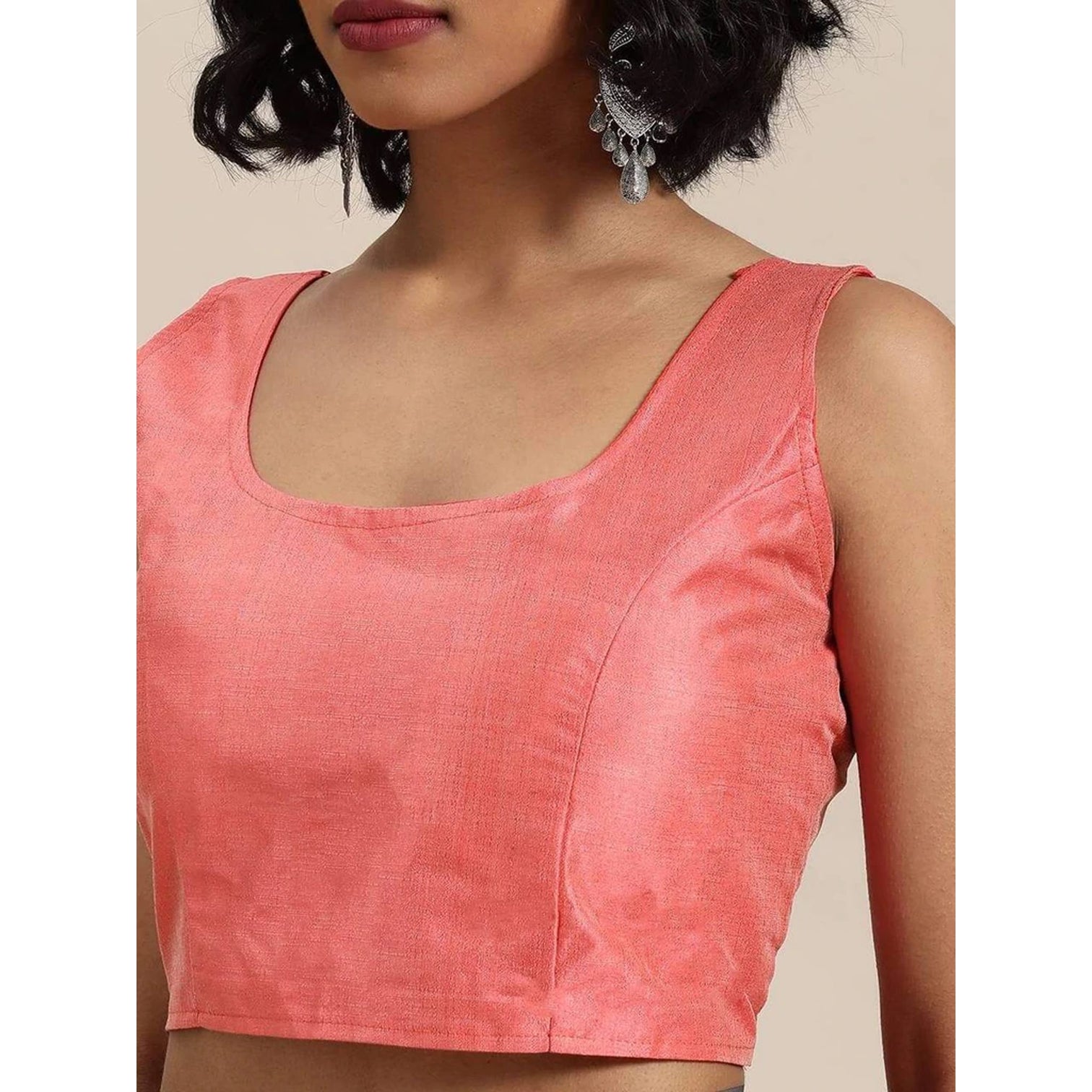 Full sequence Light Grey Designer Saree with Pink Blouse