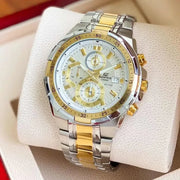Casi o Edifice Efr539 2-Tone white
