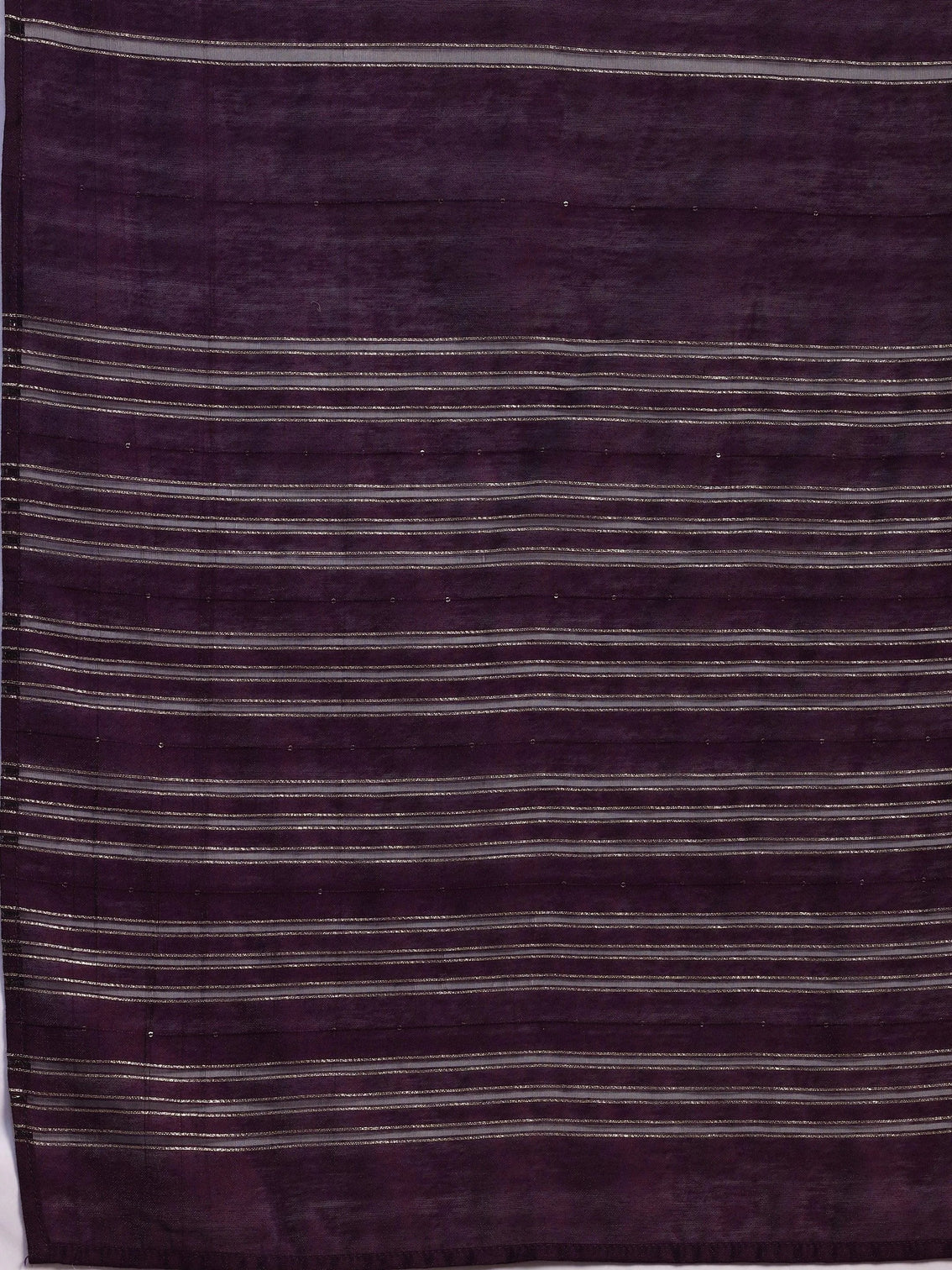 Mameraa Purple Embroidered Silk Blend Straight Suit With Dupatta