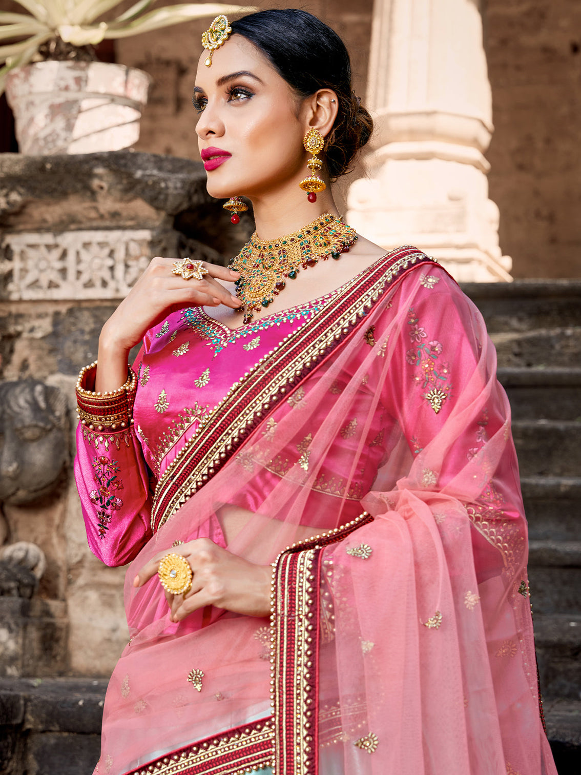 Modern Semi Stitched Sea Green Lehenga Choli