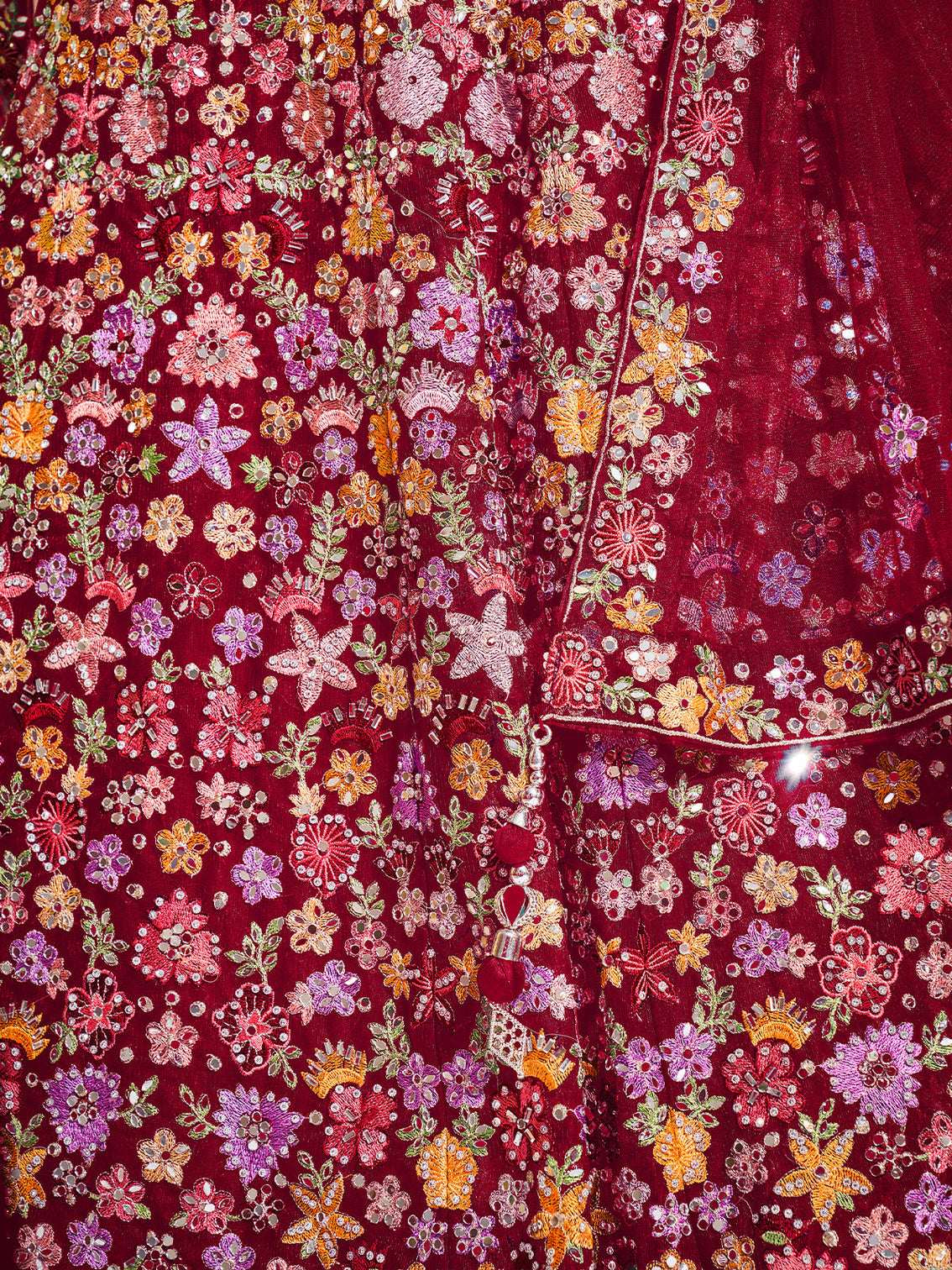 Beautiful Pink Soft Net Thread Work Stitched Lehenga Choli Set