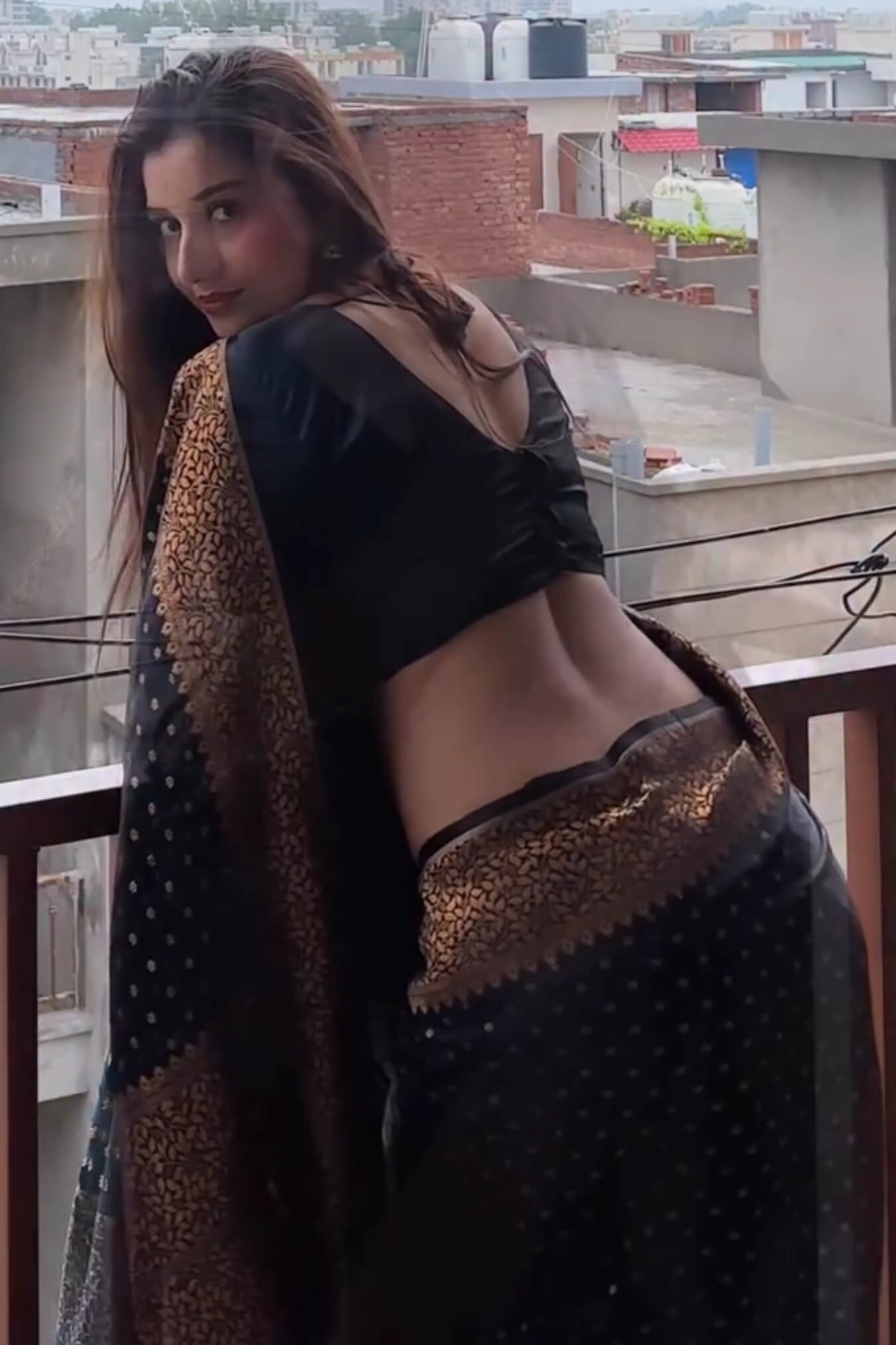 Jazzy Black Soft Silk Saree With Comely Blouse Piece