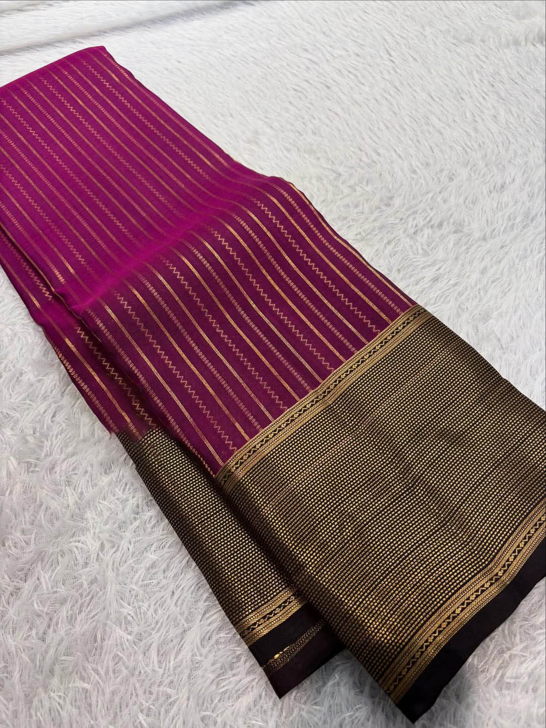 Ratatouille Dark Pink Soft Silk Saree With Glorious Blouse Piece