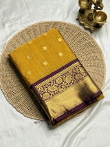 Glittering Mustard Soft Silk Saree With Scintillating Blouse Piece