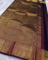 Capricious Purple Soft Banarasi Silk Saree With Demanding Blouse Piece