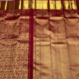 Admirable Red Soft Banarasi Silk Saree With Exquisite Blouse Piece