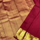 Admirable Red Soft Banarasi Silk Saree With Exquisite Blouse Piece