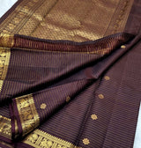 Denouement Wine Soft Silk Saree With Entrancing Blouse Piece