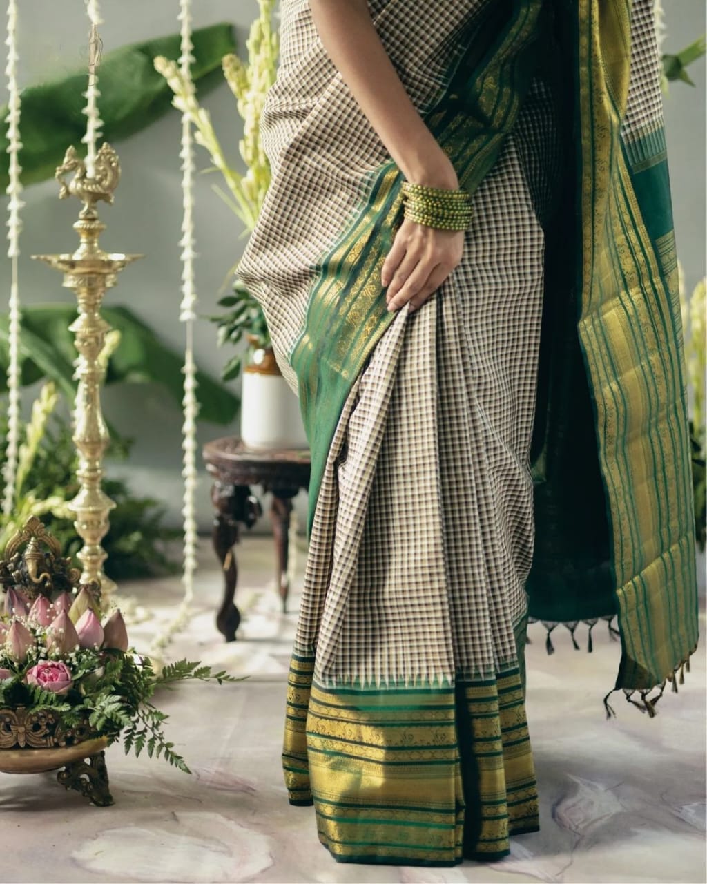 Glamorous Grey Soft Silk Saree With Dulcet Blouse Piece - Mameraa