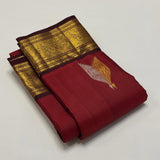 Magnetic Red Pure Zari Weaving Banarasi Silk Saree With Capricious Blouse Piece